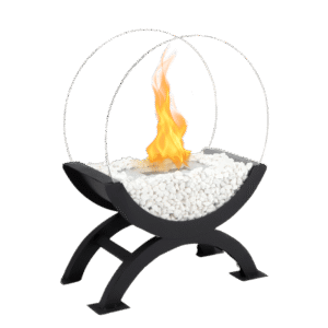 Biokominek wolnostojący podwyższony